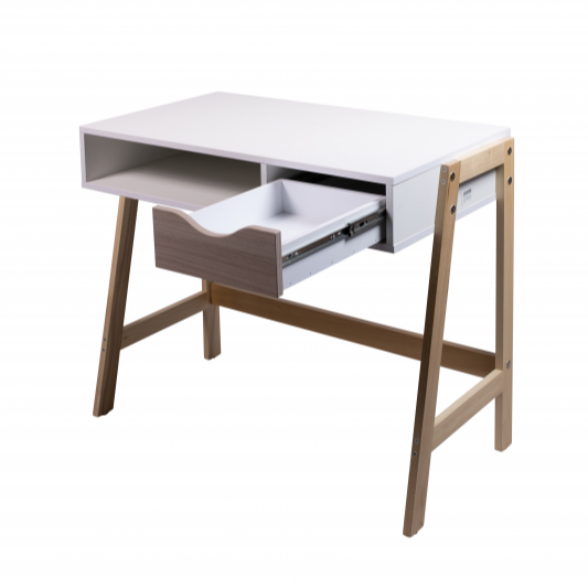 Neat Desk Combo / Effortless Worktable Pair / Zen Workspace Essentials / WINDY DESK
